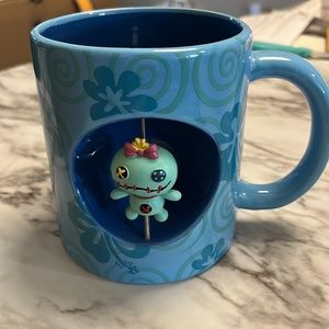 New in box Scrump and stitch Disney mug